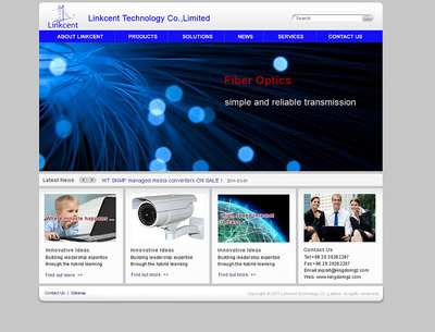 深圳光通信客戶企業(yè)外貿(mào)網(wǎng)站|網(wǎng)頁設(shè)計(jì)|UI|jiahuizi1215 - 原創(chuàng)設(shè)計(jì)作品 