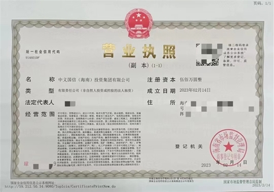 【海南公司注冊中義國信(海南)投資集團轉讓】價格_廠家_批發_參數_圖片_公司注冊服務欄目